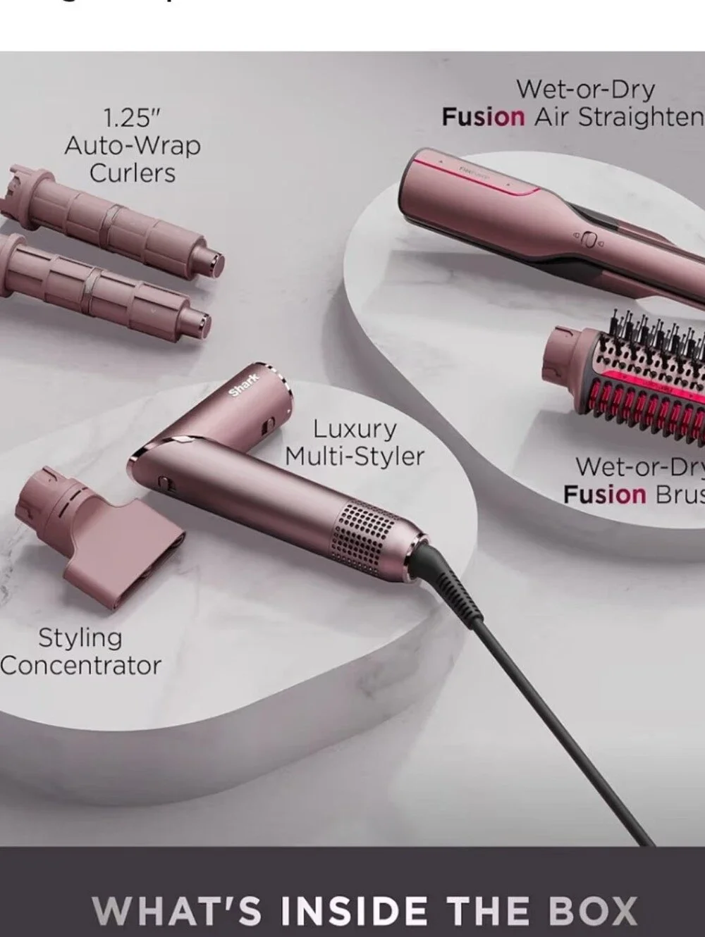 Shark Flex Fusion Air + Ceramic Styling & Drying System For Wet Or Dry Hair